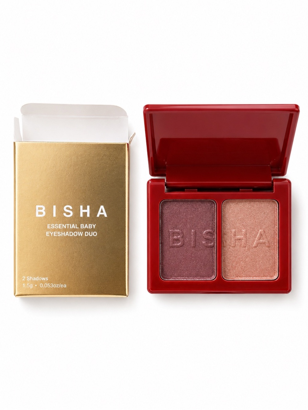 BISHA Essential Baby Eyeshadow Duo Toronto Manhattan New In Box